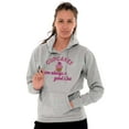 thumbnail image 3 of Cupcakes Good Idea Food Sweet Dessert Women Plus Size Graphic Pullover Hoodie Brisco Brands 5X, 3 of 3