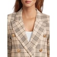 thumbnail image 3 of Attitude Unknown Women’s and Women’s Plus Ponte Blazer, Sizes XS-3X, 3 of 5