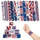 thumbnail image 1 of Fiudx Juego de Pulseras de Bofetada, 12 Pulseras de Pvc de Colores, Recuerdos de Fiesta Del Día de La Independencia, Accesorios Divertidos y Fáciles de Usar, Perfectos para Celebraciones, Aptos para, 1 of 6