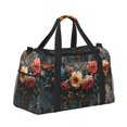 thumbnail image 2 of Fotbe Floral Dreamcatcher Elegance Bolsa de Viaje con Estampado, Bolsa de Fin de Semana para Mujer con Compartimento para Zapatos, Bolsa de Gimnasio con Bolsillo Húmedo, 2 of 7