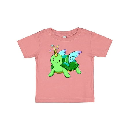 

Inktastic Cute Uni-turtle with Wings Gift Baby Boy or Baby Girl T-Shirt