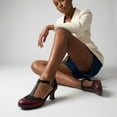 thumbnail image 5 of SACFOF Women's Low Heels Mary Jane Pumps - Adorable Vintage Shoes- Unique Round Toe Design with an Adjustable T Strap, 5 of 6