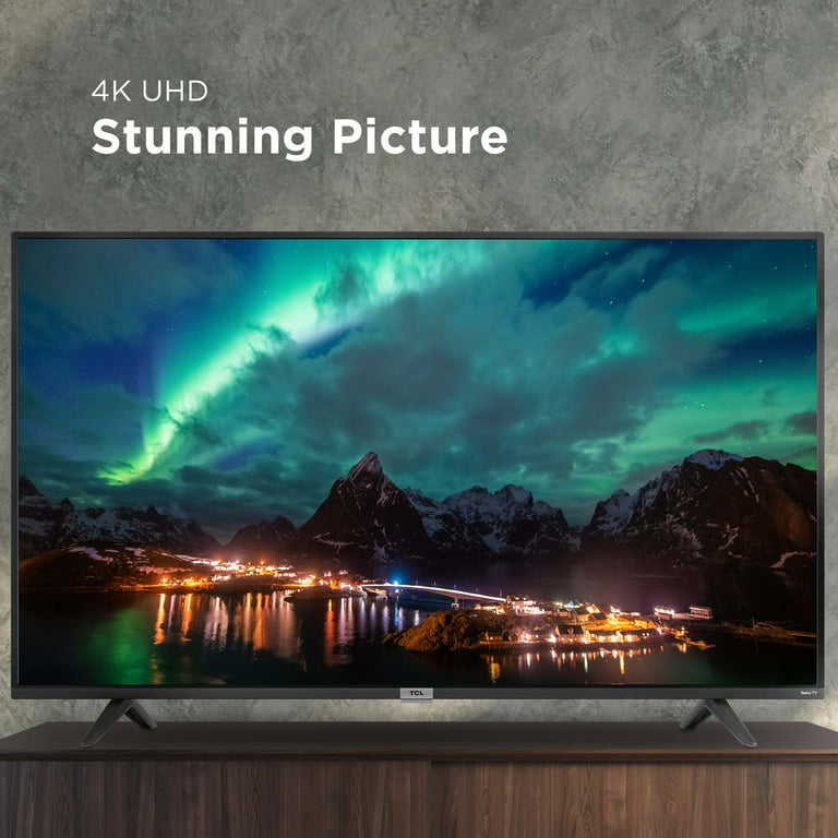 TCL 50 Class 4-Series 4K UHD HDR Roku Smart TV – 50S435 