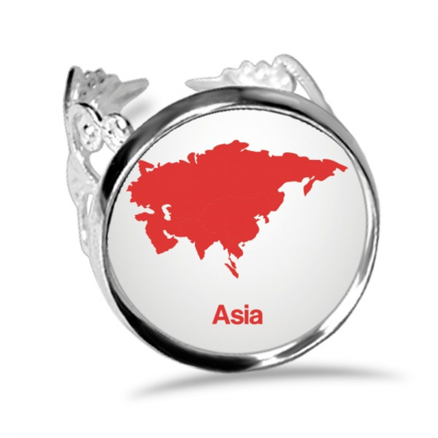 Anillo de compromiso ajustable Unbranded Mapa de Asia Ilustración