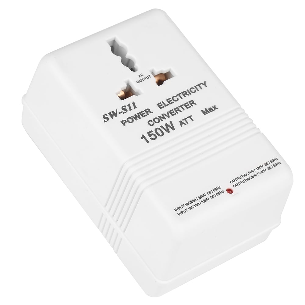 Tebru SW-S11 150W Step-Up&Down Voltage Converter Dual Transformer 220V to 110V/110V to 220V CN Plug,Voltage Transformer,Voltage Converter