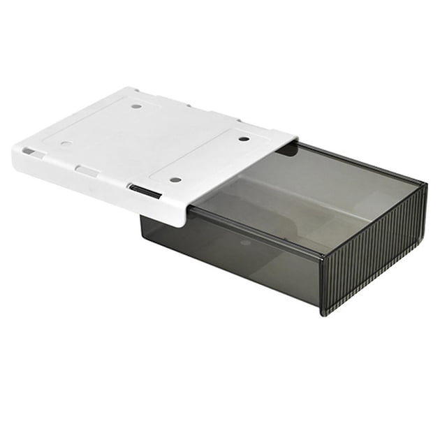 Cajón debajo del escritorio autoadhesivo LIUYMXG ABS sin ruido oculto para dormitorio