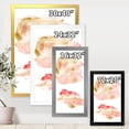 thumbnail image 4 of Designart 'Abstract Clouds Set With Pink Gold Beige and Red' Modern Framed Art Print, 4 of 4