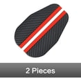 thumbnail image 4 of 2 Pieces Mirror Rain Visor Eyebrow,Sunroof Moldings Side Mirror Visor Rain Guards,Universal Car Rear View Mirror(Black), 4 of 5