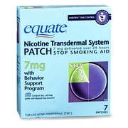 Equate Step 3 Nicotine Patch, 7 Mg