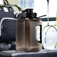 thumbnail image 4 of Sports Water Bottle with Handle Food Grade BPA Free Leak-Resistant Wide Opening Design Water Jug Fitness Sports Bottle, 4 of 8