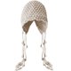 thumbnail image 1 of Hand Knit Sherpas Hat with Ear Flap, Trapper Ski Heavy Wool Knitted Cap Ear Protections Hats for Winter Snow Red, 1 of 4