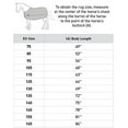 thumbnail image 2 of HORZE Drap pour Chevaux Léger Imperméable Glasgow (Sans Remplissage) - Bleu Foncé - 78 Po, 2 of 5