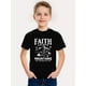 thumbnail image 1 of Faith Can Move Mountains Boys' Cotton T-Shirt - Black Casual Summer Tee with Inspirational Mountain & Lighthouse Design, Soft & Breathable Fabric, Round Neck, Perfect for Youngsters, Inspirat, 1 of 6