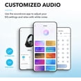 thumbnail image 4 of soundcore by Anker Q20i Hybrid Active Noise Cancelling Headphones, Wireless Over-Ear Bluetooth, 40H Long ANC Playtime, Hi-Res Audio, Big Bass, Customize via an App, Transparency Mode (Renewed), 4 of 5