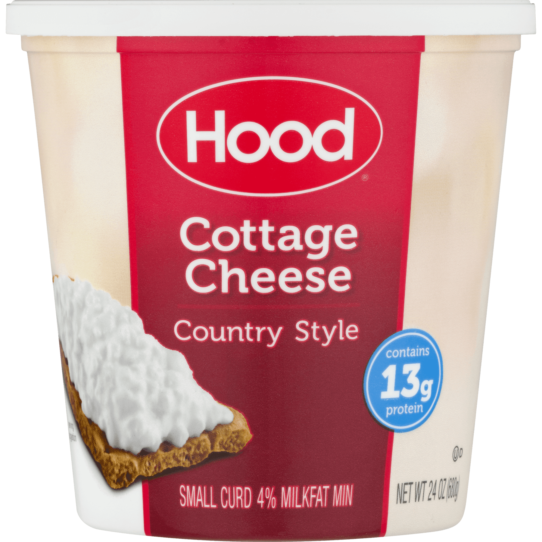 Hood Cottage Cheese Small Curd Country Style 24 Oz Walmart Com