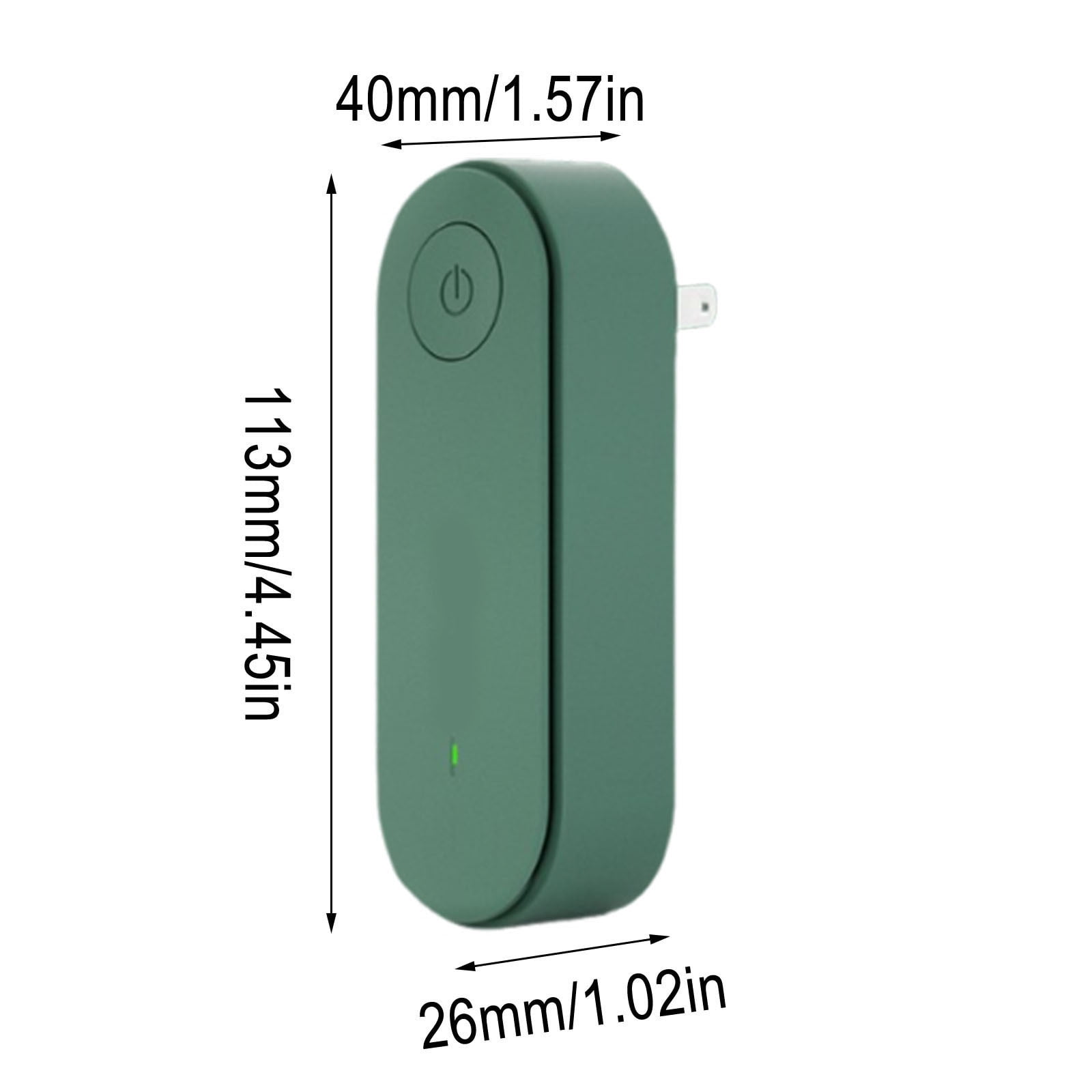 Cagogo under $5 Air Purifier, Air Purifier 2-Pack Plug in Type, Bedroom Air Cleaner with Filter, Odor Eliminator for Home, Quiet Air Purification System, Compact Air Freshener