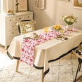 thumbnail image 4 of BallsFHK Valentine's Day Table Flag Red Love Home Decoration Table Flag Tablecloth, 4 of 4