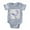 Heather Gray, variant on CafePress - Parrot Joke - Cute Infant Baby Football Bodysuit