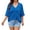 Blue, variant on hlysgo Plus Size Tops for Women Short Sleeve Casual V Neck Tunics Fall Fashion Shirts Trendy Lightweight Pullover Sweaters with Pocket Black,4xL