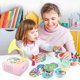 thumbnail image 2 of Musical Story & Phonograph Toy with 96 Cards for Toddlers - Early Learning Gift for Boys & Girls, Sensory Play Development Tool, 2 of 5