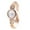 Gold, variant on Women's Waterproof Bracelet Quartz Watches, Elegant Ladies Alloy Rhinestone Strap Fashion Classic Watches Analog Wristwatch for Gift for Work Travel Casual，Silver