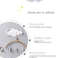 thumbnail image 3 of Ganchos montados en la pared con forma de nube, luna y estrella, colgador DIY, decoración de pared, decoración de habitación para niños, 3 of 8