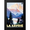 thumbnail image 2 of Vintage Apple Collection 11x14 Black Modern Framed Museum Art Print Titled - La Savoie, 2 of 5