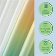 thumbnail image 4 of (2 pack) Your Zone Curtain and Sheers Panel Set, 4-Piece, Ombre, 27.5" W x 84" L, 4 of 6