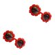thumbnail image 2 of Gafas de sol Qarigey Gafas ópticas Girasol Accesorios de ropa facial protección de ojos Rojo Type2 NO2, 2 of 6