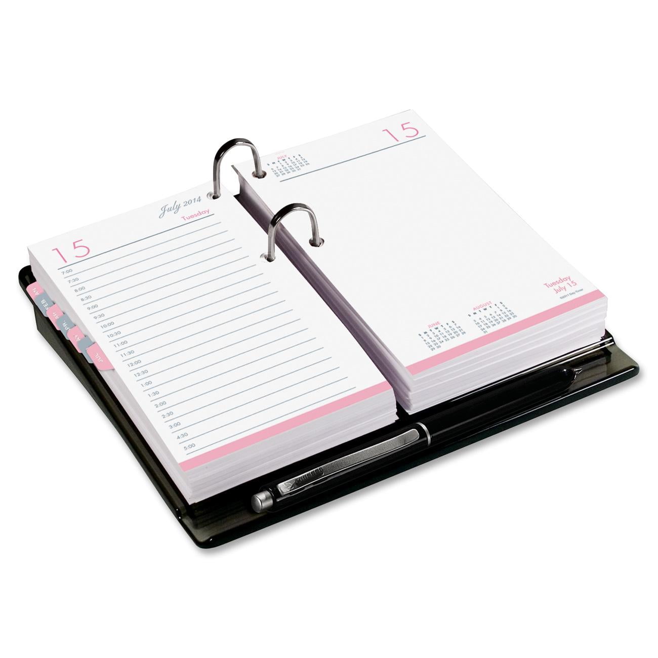 Day Timer Dtm11246 Pink Ribbon Desk Calendar Refill 1 Each