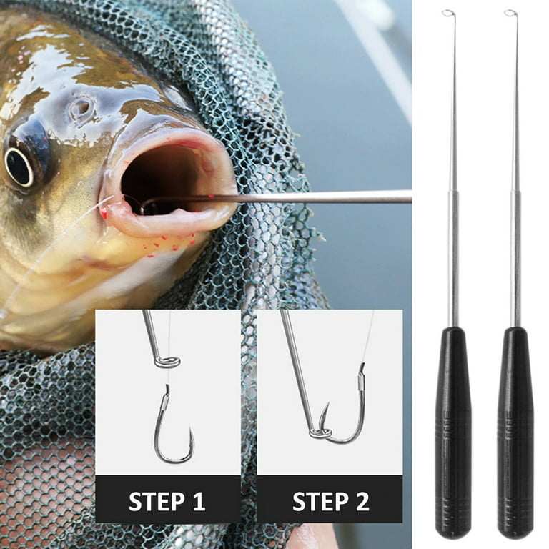 AoHao 2PCS Fishing Hook Quick Removal Device Security Extractor Fish Hook  Disconnect Device Fishing Accessory,Fish Hook Removal Tool for Fishing,Fish