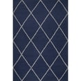 thumbnail image 2 of nuLOOM Dotted Diamond Trellis Wool Area Rug, 4' x 6', Navy, 2 of 2