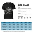 thumbnail image 4 of Generic California Car Letter Graphic Print T-shirts Men's Short Sleeve T-shirt (Multi-color) Black, 4 of 7