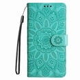 thumbnail image 5 of Funda tipo cartera GANGXUN para iPhone 16 Pro , diseño girasol, cuero PU, soporte, cierre magnético, tarjetero, 5 of 5
