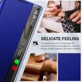 thumbnail image 6 of Phone Case for Samsung Galaxy S23 Plus Case, Smart Clear View Luxury Slim Mirror for S23 Plus Case with Kickstand, Leather Hard PC Flip Shockproof Protective Cover Samsung S23 5G Plus Case, 6 of 14