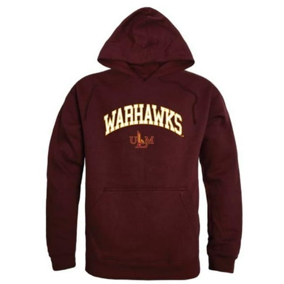 W Republic 540-331-MAR-03 University of Louisiana Monroe Warhawks Campus Hoodie, Maroon - Large