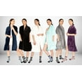 thumbnail image 4 of Chic Home Roux 1-Piece Solid Color Flannel Fleece Wrap, 22 x 88, Grey, 4 of 6