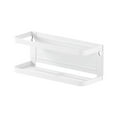thumbnail image 3 of Estante de almacenamiento multifuncional Macarena sin perforación duradero para herramienta de baño Blanco, 3 of 8