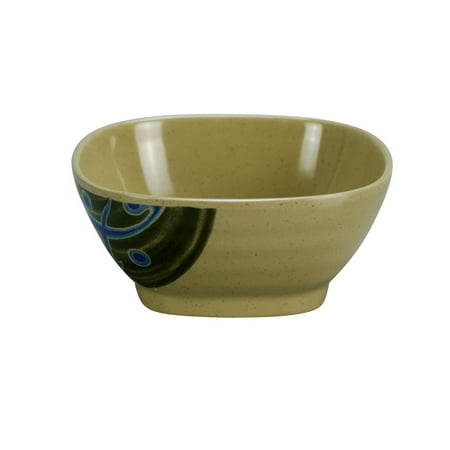 

Japanese Square Bowl 4 3/8 Sq. Melamine Multi-Color 12 packs