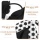 thumbnail image 3 of ColoMX 4 Uds. Lazos elásticos para el pelo, lazos de fútbol, ​​coleteros, cuerdas elásticas para el pelo, 3 of 7