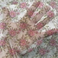 thumbnail image 3 of Flower Tulle Curtains with Rod Pocket, Watercolor Dog Rose Garden Pattern with Leaves and Buds Image, Sheer Drape for Wedding Party 2 Panels, 7 Sizes, Lime Green Pale Pink, by Ambesonne, 3 of 3