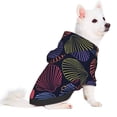 thumbnail image 2 of Bingfone Colorful Shells Dog Clothes Hoodie, Pet Winter Coat,Puppy Sweatshirts For Small Dogs Boy Girl,Suitable For All Breeds-X-Small, 2 of 8