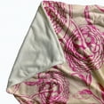 thumbnail image 2 of Simply Daisy Antique Flowers Fleece Throw Blanket, Orchid, Standard Throw, 2 of 4