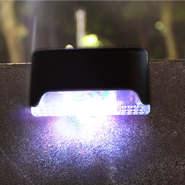 1LED al aire libre solar jardín pared luz impermeable paisajes 7color luz Wmkox8yii jkg6921