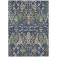 thumbnail image 2 of HomeRoots 605292 8 x 10 ft. Navy Blue, Green & Brown Floral Washable Indoor & Outdoor Rectangle Area Rug, 2 of 5