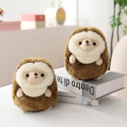 Chubby Hedgehog Stuffed Animal-Fluffy Soft Stuffed Hedgehog Plush Toy Cute Creativity Birthday Gift