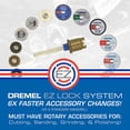 thumbnail image 4 of Dremel 114-EZ406 Ez Lock Starter Kit 1 Mandrel 5 Metal Cut-Off, 4 of 7