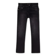 Wonder Nation Boys Slim Knit Denim Jeans, Sizes 4-18 & Husky