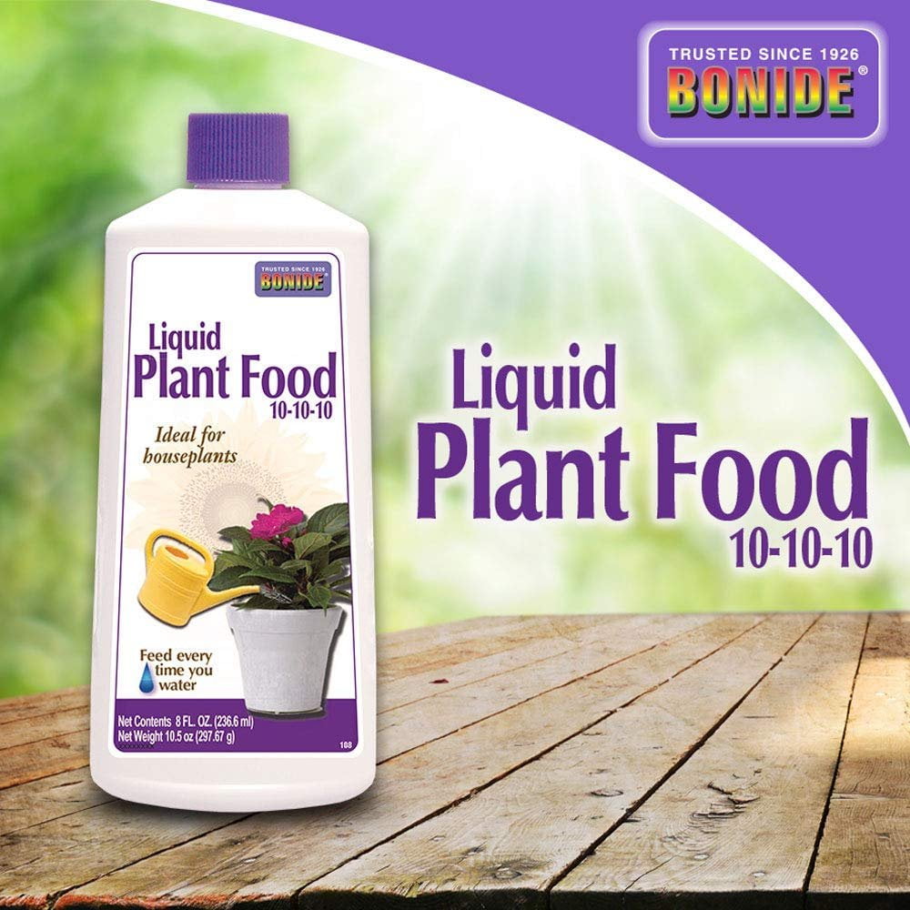 Bonide (BND108) Liquid Plant Food, 101010 Soil Fertilizer (8 oz