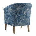 thumbnail image 5 of Linon Noelie Side Accent Club Chair, Blue Seashell, 5 of 11